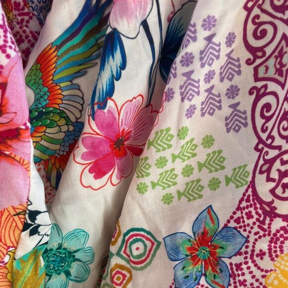 Johnny Was California PAULA TIERED MINI DRESS Size XXL - Picture 13 of 14